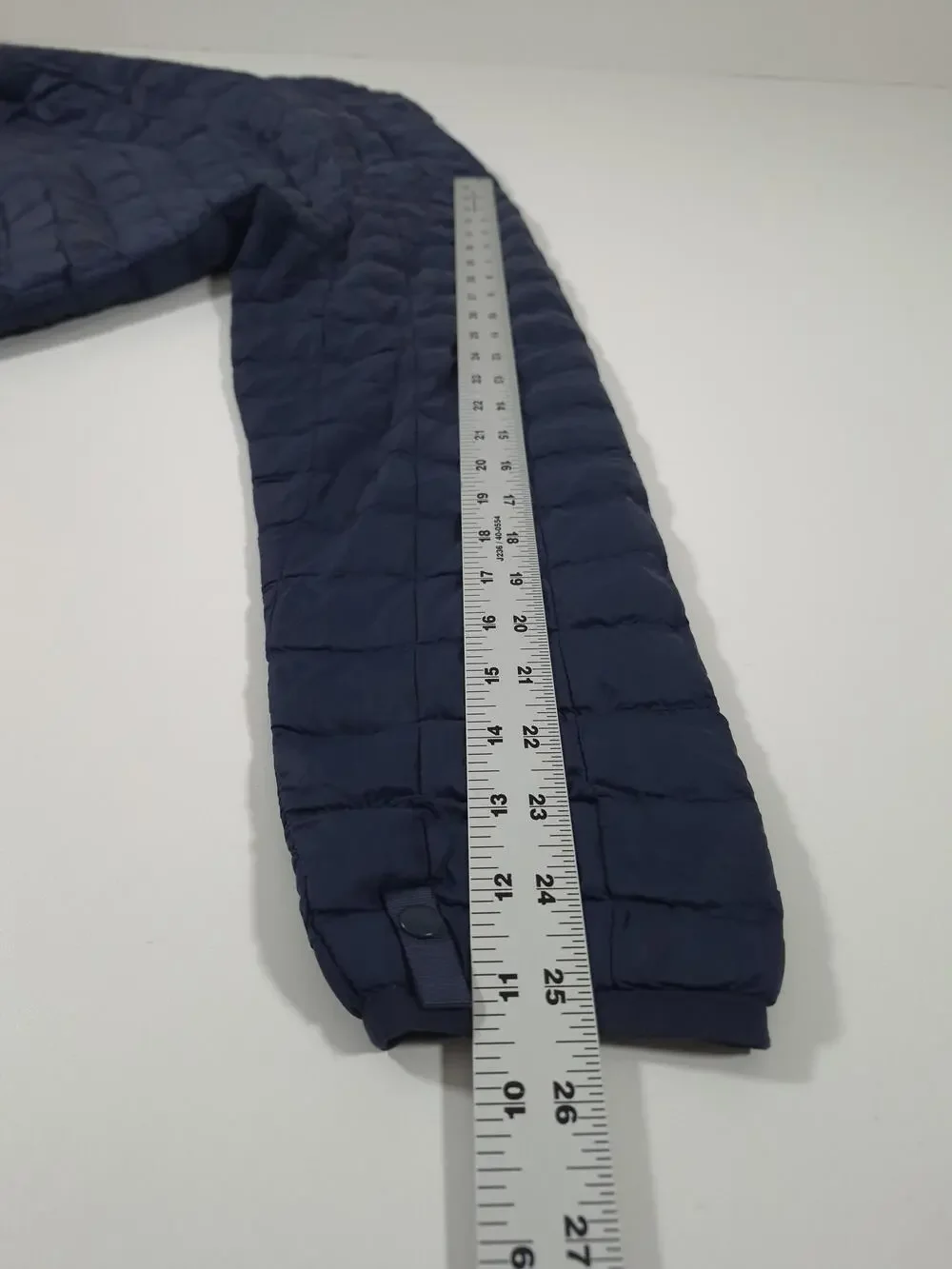 The North Face Jacket Mens Small Blue Primaloft Puffer Full Zip Lightweight